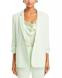 Cinq agrave Sept Khloe Ruched-Cuff Blazer Bloomingdales at Bloomingdales