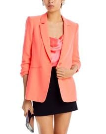 Cinq agrave Sept Khloe Ruched-Cuff Blazer Bloomingdales at Bloomingdales