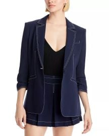 Cinq agrave Sept Khloe Ruched-Cuff Blazer Bloomingdales at Bloomingdales