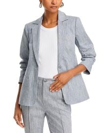 Cinq agrave Sept Khloe Ruched Sleeve Blazer Bloomingdales at Bloomingdales