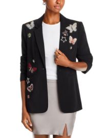 Cinq agrave Sept Kylie Butterfly Embellished Blazer Bloomingdales at Bloomingdales