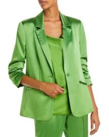 Cinq agrave Sept Kylie Satin Blazer Bloomingdales at Bloomingdales