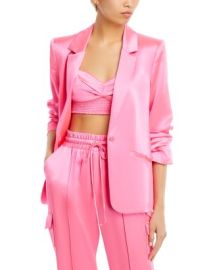 Cinq agrave Sept Kylie Satin Blazer Bloomingdales at Bloomingdales