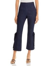 Cinq agrave Sept Lou Cropped Denim Pants Bloomingdales at Bloomingdales