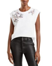 Cinq agrave Sept Lover Bella Beaded Tee   Bloomingdales at Bloomingdales