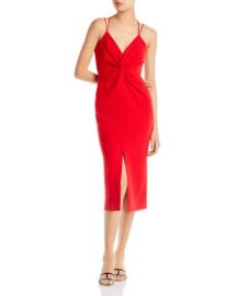 Cinq agrave Sept Melby Twist Front Dress   Bloomingdales at Bloomingdales