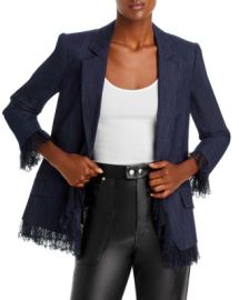 Cinq agrave Sept Roxie Denim Blazer Bloomingdales at Bloomingdales