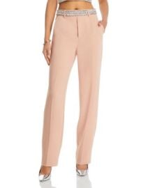 Cinq agrave Sept Stacked Jewelry Embellished Pants Bloomingdales at Bloomingdales