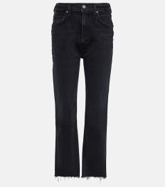 Citizens of Humanity Daphne high rise straight cropped jeans at Mytheresa