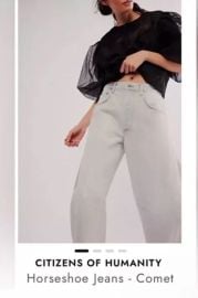 Citizens of Humanity Horseshoe Jeans Barrel Size 27 NWT at eBay