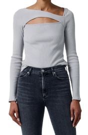 Citizens of Humanity Iris Cutout Long Sleeve Top at Nordstrom