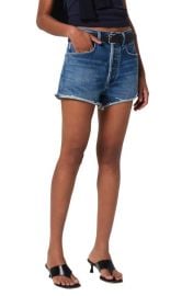Citizens of Humanity Marlow High Waist Denim Cutoff Shorts at Nordstrom
