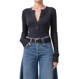 Citizens of Humanity Varra Long Sleeve Henley at Nordstrom