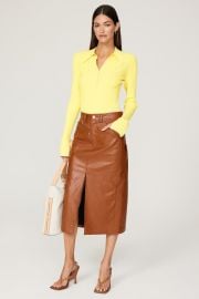 Citrine Yellow Eleanor Sweater by ALC Rent the Runway at Rent the Runway