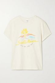 City By The Sea T-shirt by Re Done at Net A Porter