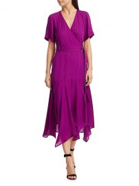 Claire Silk Wrap Dress at Saks Fifth Avenue