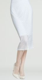 Clara Sunwoo Perforated Knit Skirt at Clara Sunwoo