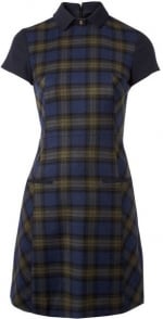 Clara's plaid dress at House of Fraser