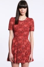 Clara's red dress at Urban Outfitters at Urban Outfitters