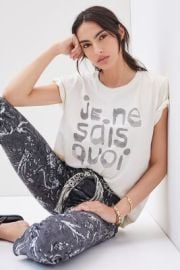 Clare V Je Ne Sais Quoi Graphic Tee at Anthropologie