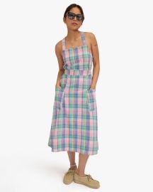 Clare V Lisette Dress in Madras at Clare V.