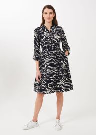 Clarice Printed Shirt Dress at Hobbs