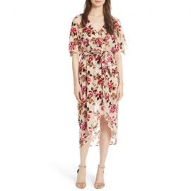 WornOnTV: Jennifer’s beige floral wrap dress on Days of our Lives ...