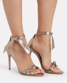 Clarita 100 Leather Sandals at Alexandre Birman