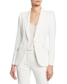 Classic Double-Breasted Suiting Blazer at Neiman Marcus