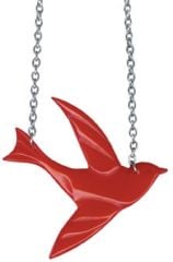 Classic Hardware Retrolite Swallow Necklace at Liquid Bombshell