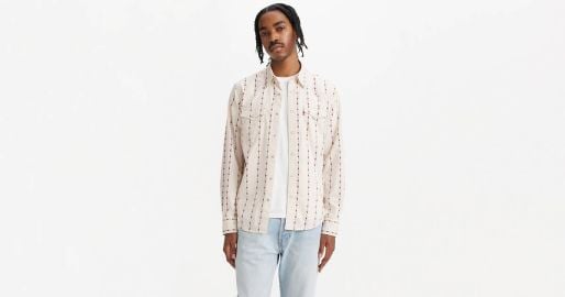 Classic Standard Fit Western Shirt in Aaron Flor at Levis