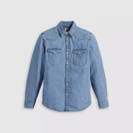 Classic Standard Western Denim Shirt - Medium Wash Levix27s US at Levis