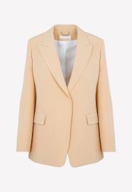 Classic Tailored Blazer in Silk THAHAB US at Thahab