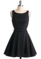 Classic Twist Dress in Black at ModCloth