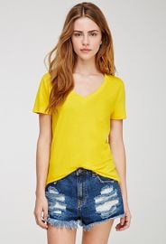 Classic V-Neck Tee  Forever 21  at Forever 21