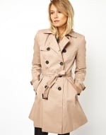 Classic trench in camel at Asos