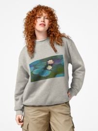 Claude Monet - Water Lilies Pullover Sweatshirt at Red Bubble