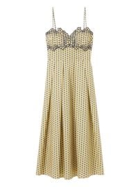 Claudie Pierlot V-neck Maxi Dress Yellow at Farfetch