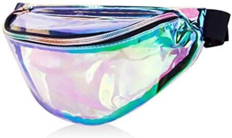 Clear Holographic Fanny Pack-Iridescent Fanny Pack Women at Amazon