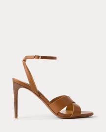 Cleary 95 MM Calfskin Sandal at Ralph Lauren