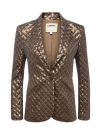 Clementine Sequin Blazer in Bronze Sequin L39AGENCE at L'Agence