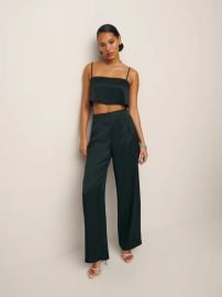 Cleo Satin Two Piece at Reformation