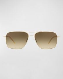 Clifton Photochromic Sunglasses, Gold at Neiman Marcus
