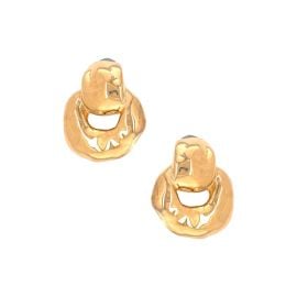 Clip On Doorknocker Earrings  at Jennifer Miller Jewelry