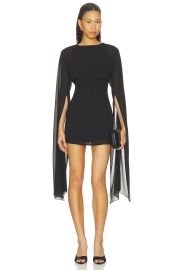 Cloie Cape Mini Dress at Revolve