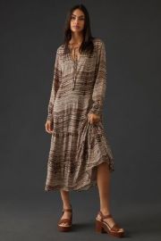 Cloth amp Stone Tiered Dress at Anthropologie