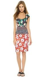 Clover Canyon Floral Sunrise Cap Sleeve Dress at Shopbop