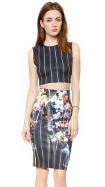 Clover Canyon George Bernard Shaw Crop Top at Shopbop