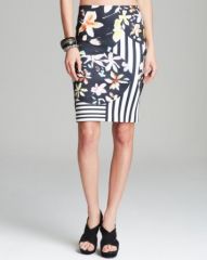 Clover Canyon Pencil Skirt - Floral Discs at Bloomingdales