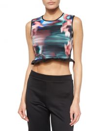 Clover Canyon ikat crop top at Last Call